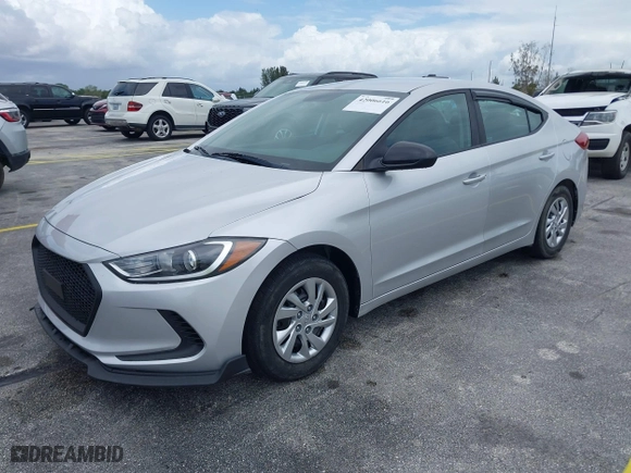 2018 Hyundai Elantra SE with VIN KMHD74LF8JU471498, listed as a IAAI auction lot 42006616 with 76,147 mi miles. Bid and sale history available at carsss.com. Image 17.