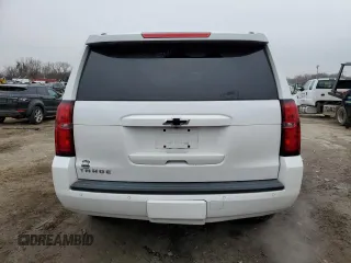 2017 Chevrolet Tahoe LT with VIN 1GNSKBKC7HR161997, listed as a Copart auction lot 44857395 with 142,345 mi miles and Salvage Title. Bid and sale history available at DreamBid. Image 6.