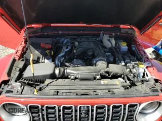 2024 Jeep Wrangler Sahara z VIN 1C4PJXEG6RW266773, wystawiony jako Copart lot #53257415 z przebiegiem 9 655 mil mil oraz Szkoda całkowita • Salvage title. Historia ofert i sprzedaży dostępna na DreamBid. Obrazek 12.