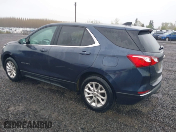 2018 Chevrolet Equinox LT with VIN 3GNAXSEV1JL111670, listed as a IAAI auction lot 41990995 with 181,090 mi miles and . Bid and sale history available at carsss.com. Image 3.