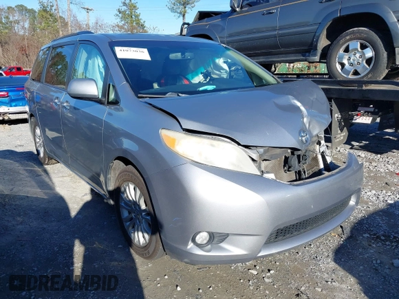 2011 Toyota Sienna XLE AAS with VIN 5TDYK3DC9BS103193, listed as a IAAI auction lot 41073036 with 175,474 mi miles and . Bid and sale history available at DreamBid. Image 13.