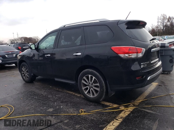 2013 Nissan Pathfinder Platinum with VIN 5N1AR2MM4DC604153, listed as a Copart auction lot 80937324 with 201,974 mi miles and Salvage Title. Bid and sale history available at carsss.com. Image 2.