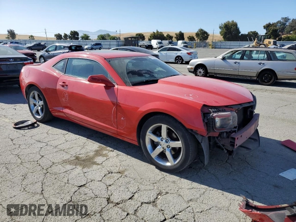 2012 Chevrolet Camaro 1LT with VIN 2G1FB1E37C9203614, listed as a Copart auction lot 60885895 with 128,968 mi miles and Salvage title. Bid and sale history available at DreamBid. Image 4.