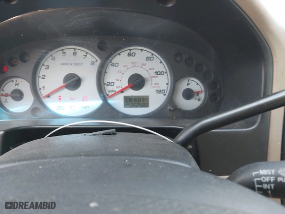 2003 Ford Escape XLS Popular with VIN 1FMYU02103KE20195, listed as a IAAI auction lot 41830663 with 262,580 mi miles. Bid and sale history available at carsss.com. Image 7.