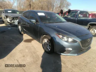 2016 Mazda 3 i Sport with VIN JM1BM1K71G1333485, listed as a IAAI auction lot 35517579 with 178,962 mi miles and . Bid and sale history available at DreamBid. Image 1.