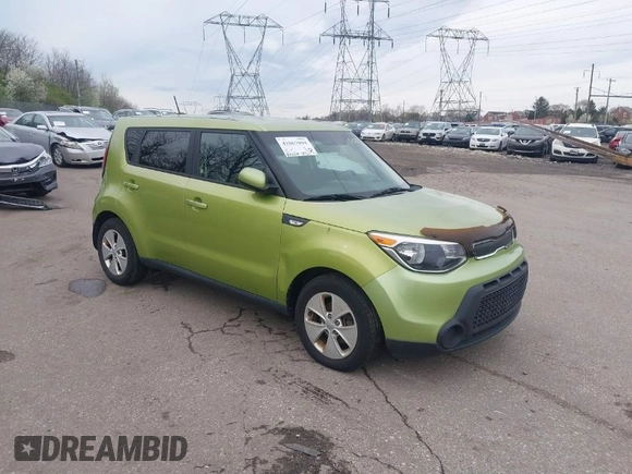 2014 Kia Soul with VIN KNDJN2A21E7042399, listed as a IAAI auction lot 41867094 with 49,568 mi miles. Bid and sale history available at carsss.com. Image 1.