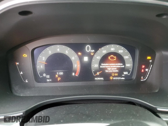 2024 Acura Integra w/A-Spec Technology Package with VIN 19UDE4H68RA000114, listed as a Copart auction lot 83813454 with 15,121 mi miles and Salvage Title. Bid and sale history available at carsss.com. Image 9.