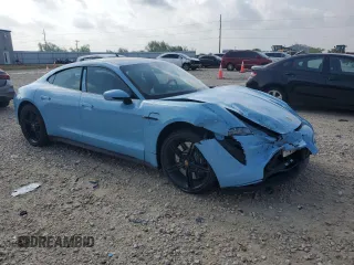 2021 Porsche Taycan 4S z VIN WP0AB2Y1XMSA42812, wystawiony jako Copart lot #55117335 z przebiegiem 31 105 mil mil oraz Szkoda całkowita • Salvage title. Historia ofert i sprzedaży dostępna na DreamBid. Obrazek 4.