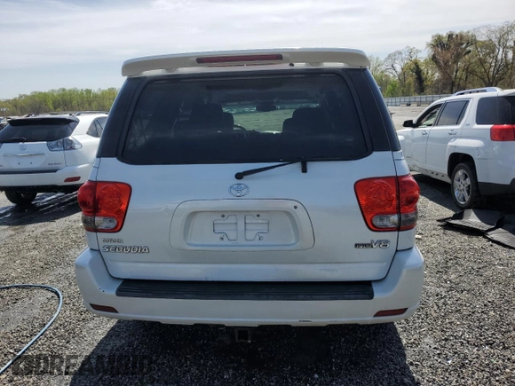 2006 Toyota Sequoia Limited with VIN 5TDZT38A06S278044, listed as a Copart auction lot 51319885 with 279,990 mi miles and Salvage Title. Bid and sale history available at DreamBid. Image 6.