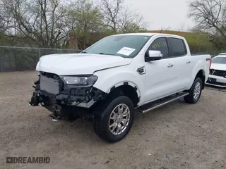 2021 Ford Ranger XL with VIN 1FTER4FH6MLE00004, listed as a IAAI auction lot 41983031 with 54,227 mi miles. Bid and sale history available at carsss.com. Image 20.