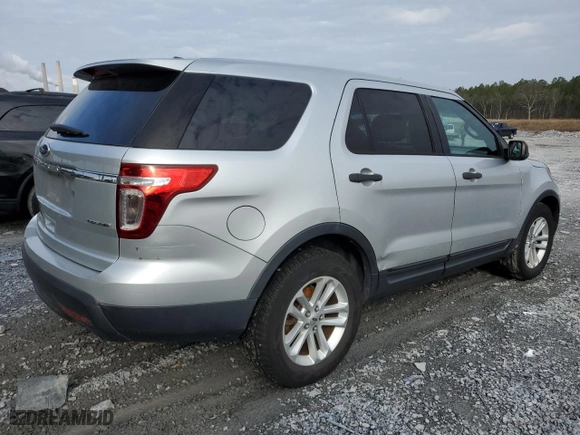 2015 Ford Explorer with VIN 1FM5K7B82FGB15822, listed as a Copart auction lot 44443335 with 0 mi miles and Salvage Title. Bid and sale history available at carsss.com. Image 3.