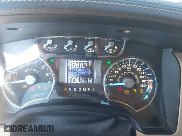 2012 Ford F-150 XL with VIN 1FTFW1CF3CFB32413, listed as a IAAI auction lot 41186089 with 155,012 mi miles. Bid and sale history available at carsss.com. Image 7.