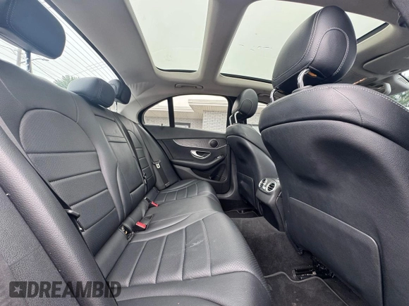 2017 Mercedes-Benz C 300 with VIN 55SWF4KB1HU189364, listed as a Copart auction lot 60695485 with 69,046 mi miles and Clean title. Bid and sale history available at DreamBid. Image 6.