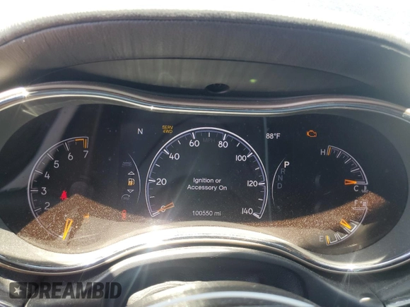 2017 Jeep Grand Cherokee Overland with VIN 1C4RJFCG0HC943029, listed as a Copart auction lot 63073985 with 100,550 mi miles and Clean title. Bid and sale history available at DreamBid. Image 9.