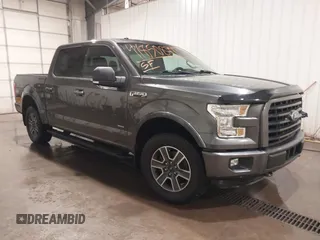 2016 Ford F-150 XLT with VIN 1FTEW1EG4GKE59594, listed as a IAAI auction lot 41850899 with 104,297 mi miles and . Bid and sale history available at DreamBid. Image 1.