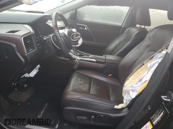 2016 Lexus RX 350 with VIN 2T2ZZMCA9GC029937, listed as a Copart auction lot 53868035 with Not provided miles and Salvage title. Bid and sale history available at DreamBid. Image 7.