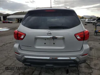 2017 Nissan Pathfinder S with VIN 5N1DR2MN4HC912516, listed as a Copart auction lot 47808895 with 63,367 mi miles and Salvage title. Bid and sale history available at DreamBid. Image 6.