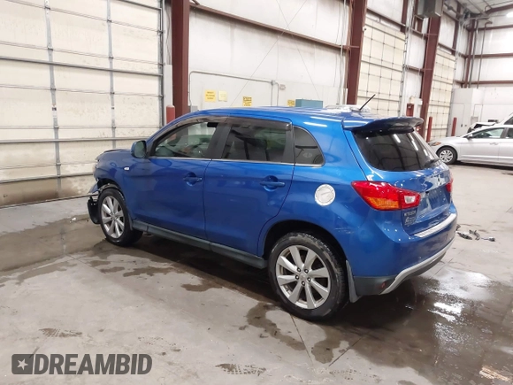 2015 Mitsubishi Outlander SE with VIN 4A4AR4AU1FE054804, listed as a IAAI auction lot 42325699 with 106,680 mi miles and . Bid and sale history available at DreamBid. Image 3.