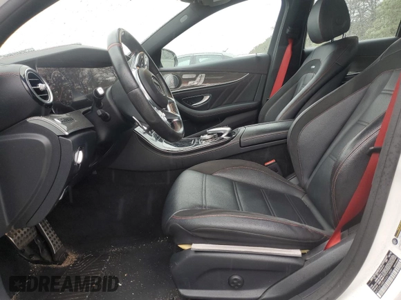 2019 Mercedes-Benz E-Class AMG E 53 with VIN WDDZF6BBXKA571859, listed as a Copart auction lot 73335844 with 55,141 mi miles and Salvage Title. Bid and sale history available at carsss.com. Image 7.