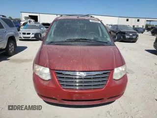 2007 Chrysler Town & Country LWB Touring with VIN 2A4GP54L27R314870, listed as a Copart auction lot 73608664 with 179,242 mi miles and Salvage Title. Bid and sale history available at carsss.com. Image 5.