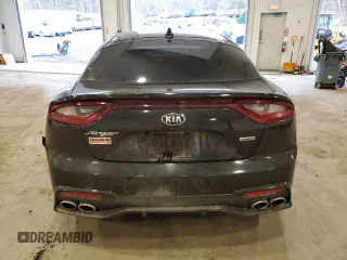 2018 Kia Stinger Premium with VIN KNAE25LA0J6024179, listed as a Copart auction lot 45175454 with 53,461 mi miles and Non Repairable. Bid and sale history available at DreamBid. Image 6.