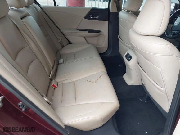 2015 Honda Accord Sedan EX-L with VIN 1HGCR3F8XFA005437, listed as a IAAI auction lot 40675230 with 136,715 mi miles. Bid and sale history available at carsss.com. Image 8.