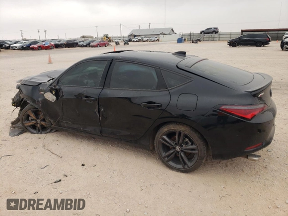 2023 Acura Integra w/A-Spec Package with VIN 19UDE4H31PA022989, listed as a Copart auction lot 44008855 with Not Provided miles and Salvage Title. Bid and sale history available at DreamBid. Image 2.