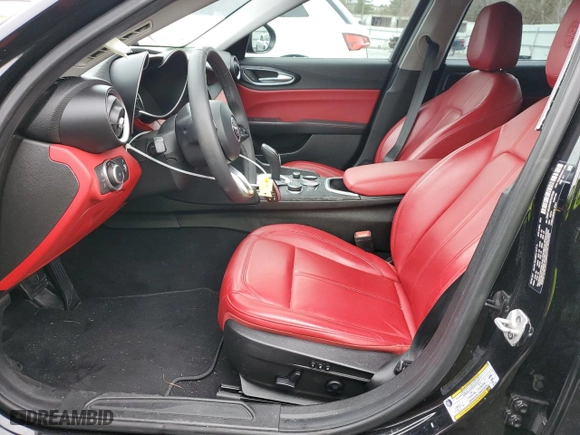 2021 Alfa Romeo Giulia with VIN ZARFANANXM7647698, listed as a Copart auction lot 79488413 with 0 mi miles. Bid and sale history available at carsss.com. Image 7.