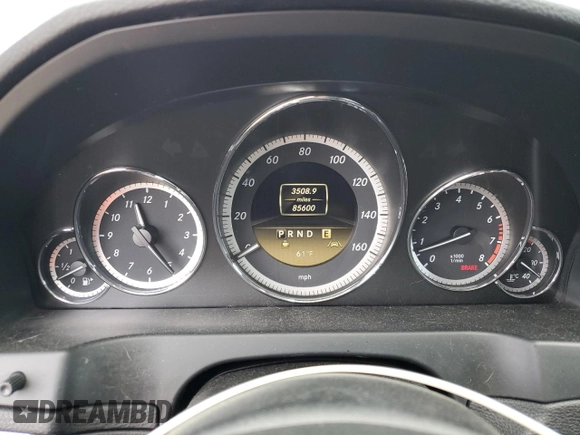 2012 Mercedes-Benz E 350 with VIN WDDKJ5KBXCF138167, listed as a Copart auction lot 50305815 with 85,600 mi miles and Salvage Title. Bid and sale history available at DreamBid. Image 9.