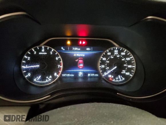 2017 Nissan Maxima SL with VIN 1N4AA6AP7HC376579, listed as a Copart auction lot 53823125 with 147,146 mi miles and Salvage title. Bid and sale history available at DreamBid. Image 9.