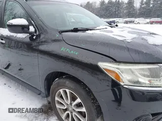 2014 Nissan Pathfinder S z VIN 5N1AR2MM7EC727589, wystawiony jako IAAI lot #41360143 z przebiegiem 76 268 mil mil oraz . Historia ofert i sprzedaży dostępna na DreamBid. Obrazek 6.