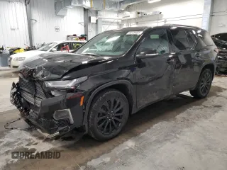 2023 Chevrolet Traverse RS with VIN 1GNEVJKW0PJ267830, listed as a Copart auction lot 48329955 with 18,967 mi miles and Clean Title. Bid and sale history available at carsss.com. Image 1.