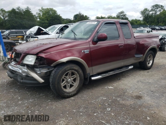 2003 Ford F-150 XL with VIN 1FTRX07L73KC07352, listed as a Copart auction lot 64639214 with 108,003 mi miles and Salvage title. Bid and sale history available at DreamBid. Image 1.