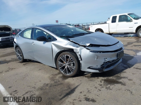 2023 Toyota Prius LE with VIN JTDACAAU4P3014110, listed as a IAAI auction lot 41546457 with 23,175 mi miles. Bid and sale history available at carsss.com. Image 1.