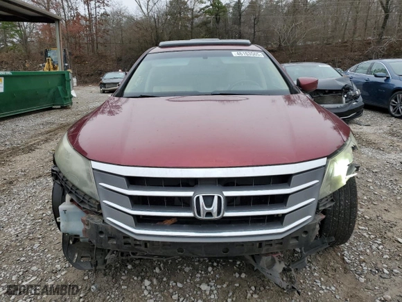 2010 Honda Accord Crosstour EX-L with VIN 5J6TF1H51AL014923, listed as a Copart auction lot 46163565 with 164,270 mi miles and Salvage Title. Bid and sale history available at carsss.com. Image 5.