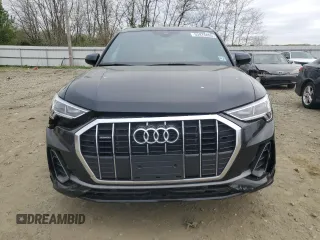 2023 Audi Q3 S line Premium with VIN WA1DECF32P1031268, listed as a Copart auction lot 53976095 with 20,891 mi miles and Salvage title. Bid and sale history available at DreamBid. Image 5.