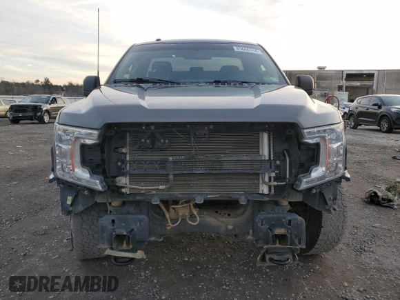 2018 Ford F-150 XL with VIN 1FTMF1EB3JKF50962, listed as a Copart auction lot 85666114 with 85,255 mi miles and Salvage Title. Bid and sale history available at carsss.com. Image 5.