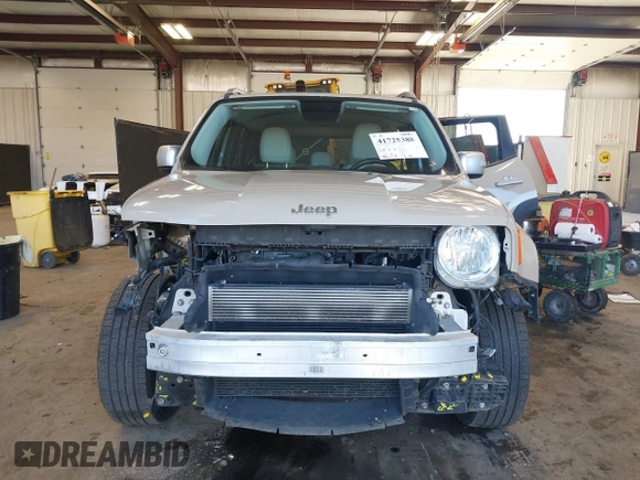 2016 Jeep Renegade Limited with VIN ZACCJBDT5GPD32272, listed as a IAAI auction lot 41725388 with 85,170 mi miles and . Bid and sale history available at DreamBid. Image 13.