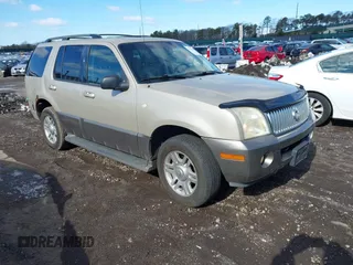 2004 Mercury Mountaineer z VIN 4M2ZU86EX4ZJ50190, wystawiony jako IAAI lot #41574334 z przebiegiem 143 114 mil mil oraz . Historia ofert i sprzedaży dostępna na DreamBid. Obrazek 1.