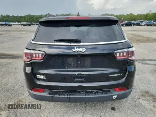 2019 Jeep Compass Sport z VIN 3C4NJCAB8KT615860, wystawiony jako Copart lot #60784545 z przebiegiem 109 592 mil mil oraz Szkoda całkowita • Salvage title. Historia ofert i sprzedaży dostępna na DreamBid. Obrazek 6.