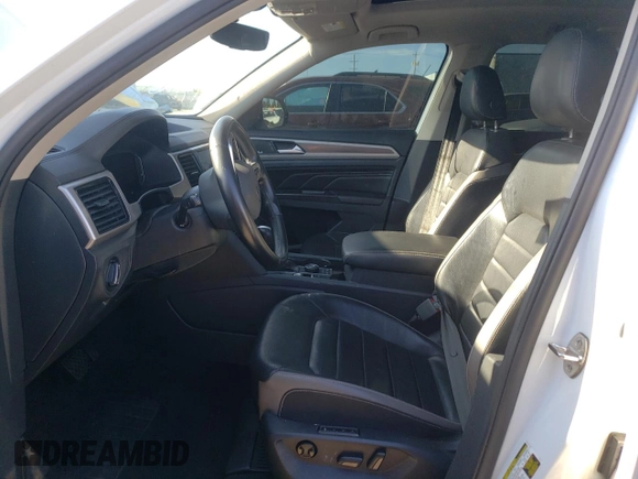 2021 Volkswagen Atlas SEL Premium with VIN 1V2TR2CA6MC509354, listed as a Copart auction lot 66597604 with 101,866 mi miles and Salvage title. Bid and sale history available at DreamBid. Image 7.