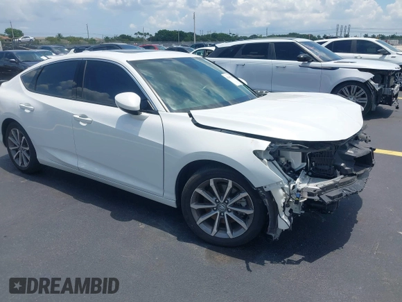 2023 Acura Integra with VIN 19UDE4H22PA016657, listed as a IAAI auction lot 42346736 with 27,733 mi miles and . Bid and sale history available at DreamBid. Image 1.
