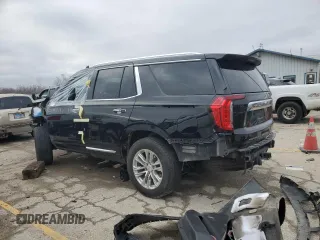 2023 GMC Yukon SLT with VIN 1GKS2BKD1PR210325, listed as a Copart auction lot 86252864 with 20,916 mi miles and Salvage Title. Bid and sale history available at carsss.com. Image 2.