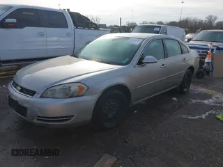 2007 Chevrolet Impala Police Pkg Police Pkg 9C1 with VIN 2G1WS55R279379956, listed as a IAAI auction lot 41360893 with 221,477 mi miles. Bid and sale history available at carsss.com. Image 2.