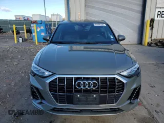 2020 Audi Q3 S line Premium with VIN WA1DECF32L1018403, listed as a Copart auction lot 49996235 with 141,608 mi miles and Clean Title. Bid and sale history available at carsss.com. Image 5.