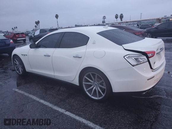 2017 Maserati Ghibli with VIN ZAM57XSA1H1196337, listed as a Copart auction lot 81119963 with 86,374 mi miles. Bid and sale history available at carsss.com. Image 2.