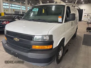 2018 Chevrolet Express Cargo with VIN 1GCWGAFP7J1198927, listed as a IAAI auction lot 42691823 with 115,294 mi miles and . Bid and sale history available at DreamBid. Image 10.