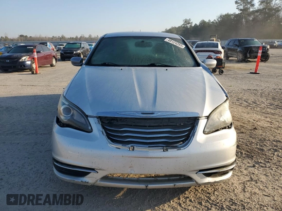 2012 Chrysler 200 LX with VIN 1C3CCBAG1CN183853, listed as a Copart auction lot 49124265 with 207,787 mi miles and Salvage Title. Bid and sale history available at DreamBid. Image 5.