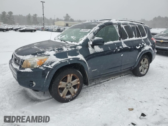 2008 Toyota RAV4 Sport with VIN JTMBK32VX85041182, listed as a Copart auction lot 42483695 with 181,318 mi miles and Salvage Title. Bid and sale history available at carsss.com. Image 1.