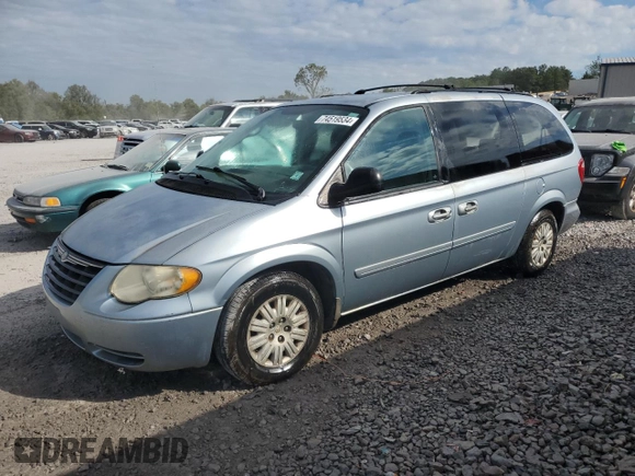 2006 Chrysler Town & Country LWB LX with VIN 2A4GP44R66R702682, listed as a Copart auction lot 74519534 with 225,346 mi miles and Salvage Title. Bid and sale history available at carsss.com. Image 1.